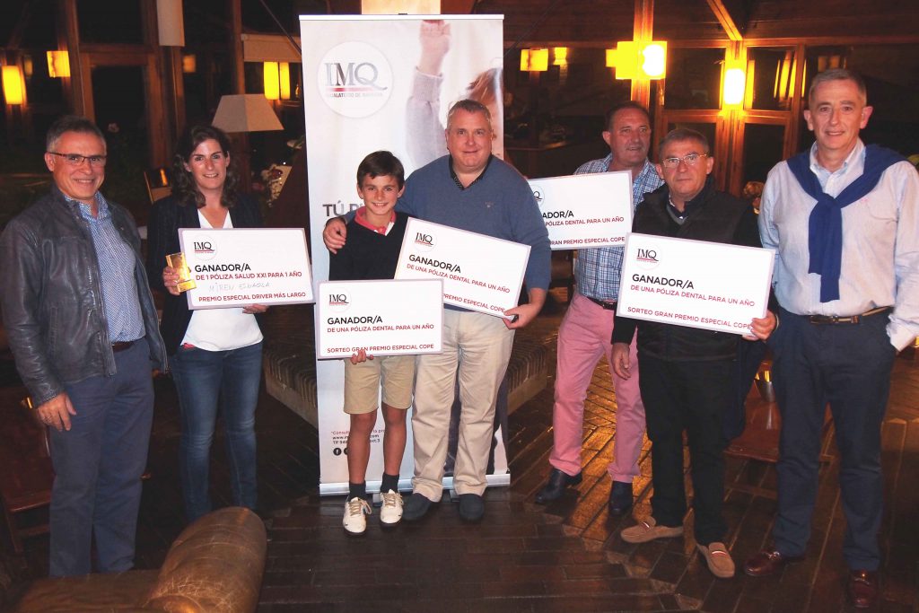 Ganadores XIX Torneo de Golf de COPE Navarra
