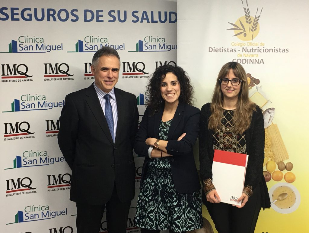 Nuevo acuerdo: IMQ Navarra y Colegio Oficial Dietistas-Nutricionistas de Navarra