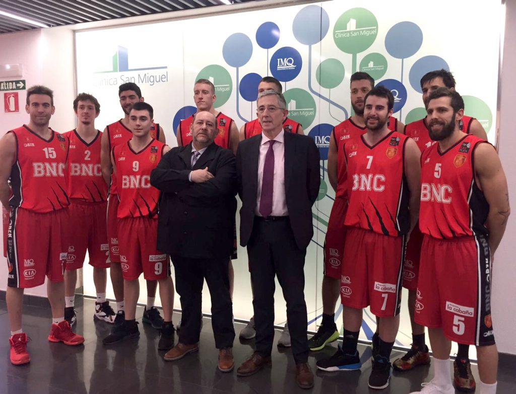 IMQ Navarra y el Basket Navarra Club firman un acuerdo de patrocinio