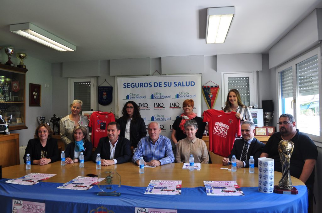 Presentación de la final de la Copa IMQ Femenina