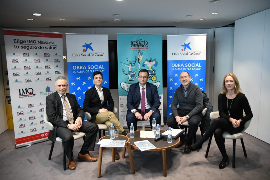 Nueva edición del Desafío Empresas de Navarra, que busca superar los 3.000 participantes