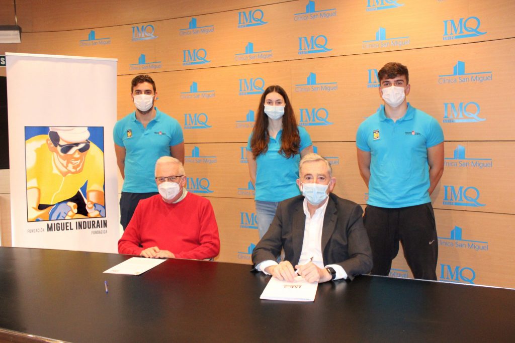 IMQ Navarra y Fundación Miguel Induráin, unidos en la prevención y el tratamiento de lesiones deportivas