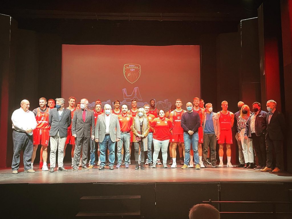 Acompañamos a Basket Navarra Club en la Presentación Institucional 2021/2022