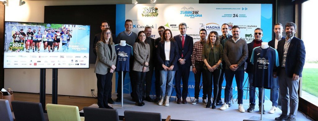 Presentada la VIII media maratón Zubiri-Pamplona